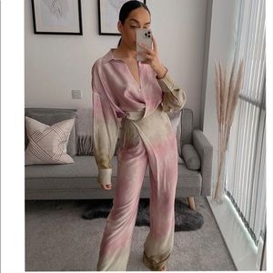 Zara Dye tye multi position Top